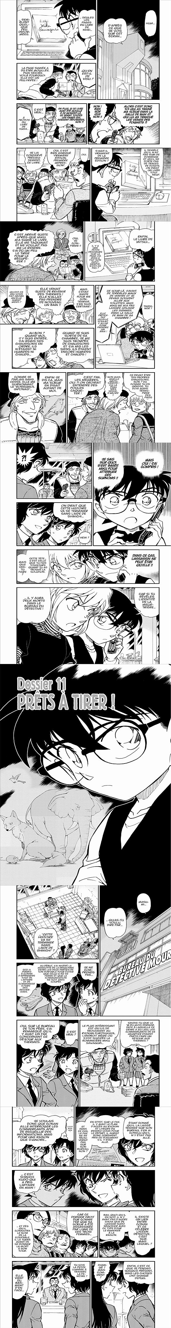 Read Detective Conan FRANCAIS Manga Online