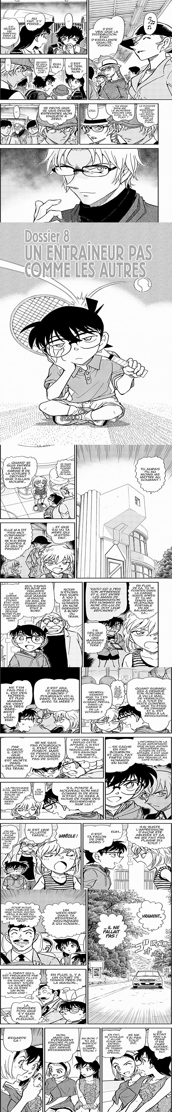 Read Detective Conan FRANCAIS Manga Online