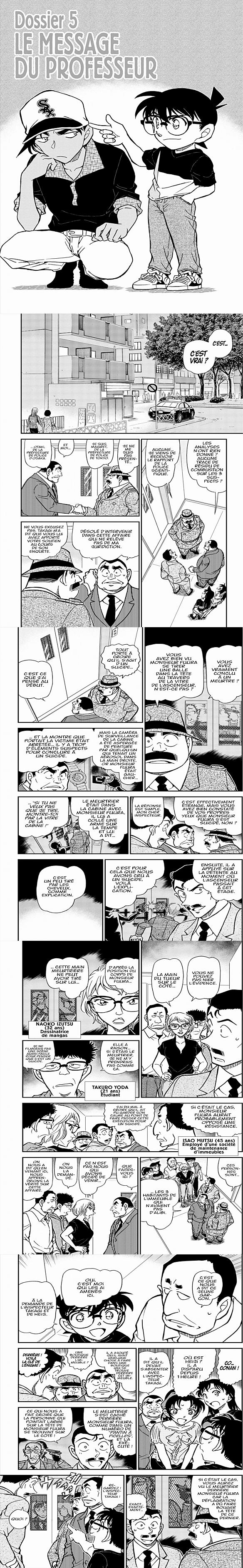Read Detective Conan FRANCAIS Manga Online
