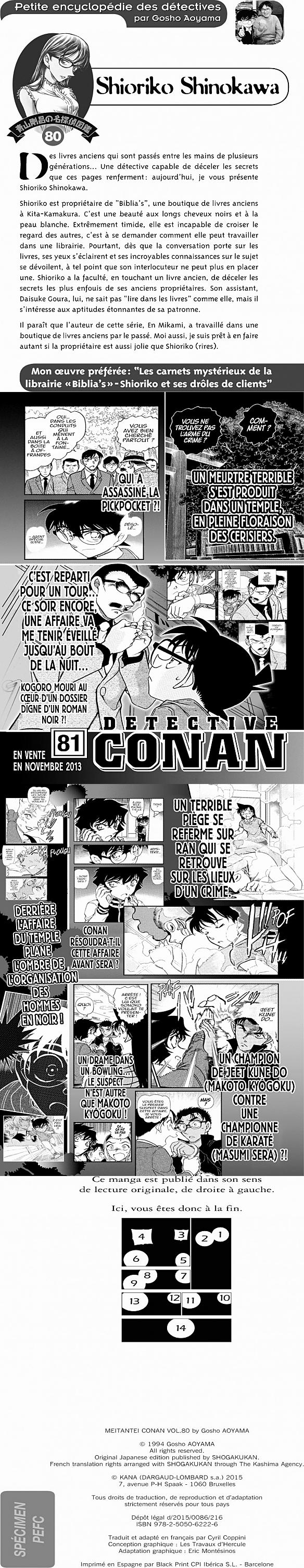 Read Detective Conan FRANCAIS Manga Online
