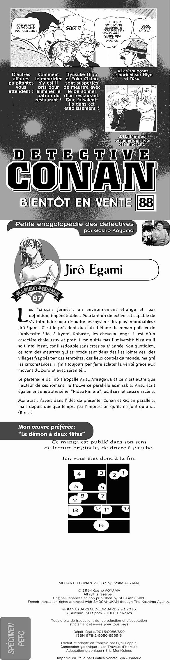 Read Detective Conan FRANCAIS Manga Online