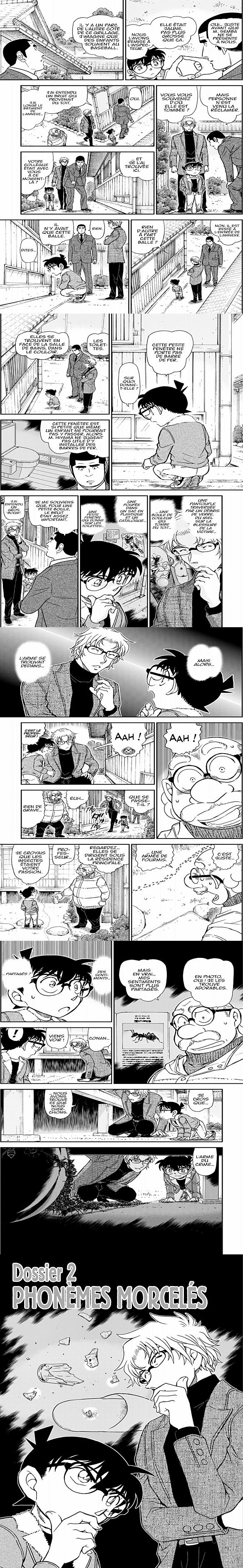 Read Detective Conan FRANCAIS Manga Online