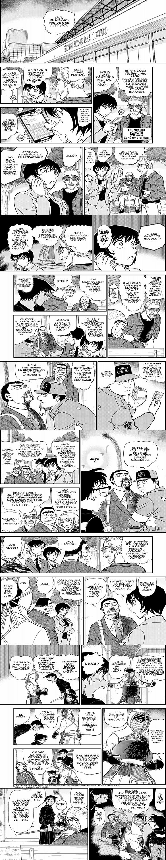 Read Detective Conan FRANCAIS Manga Online