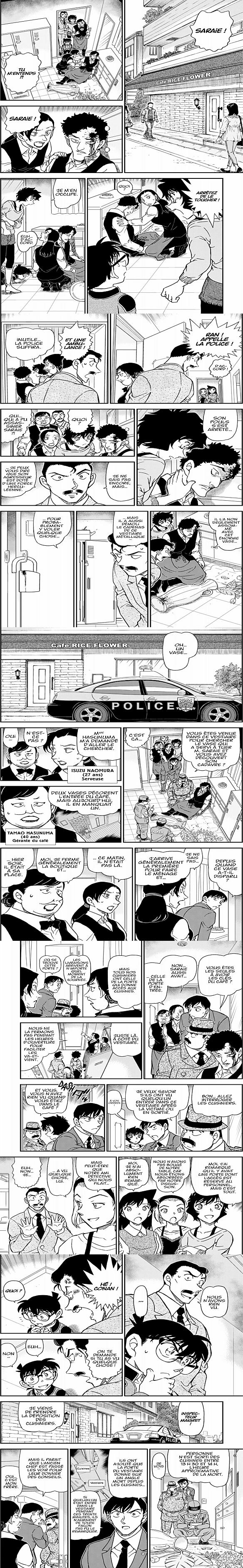 Read Detective Conan FRANCAIS Manga Online