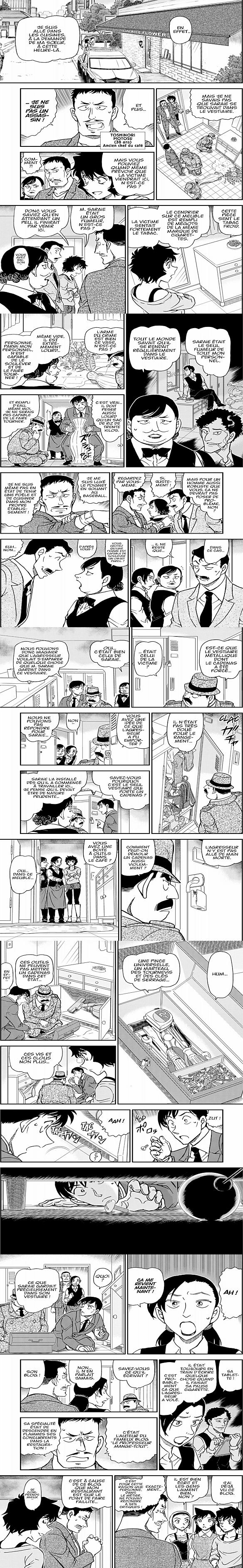 Read Detective Conan FRANCAIS Manga Online