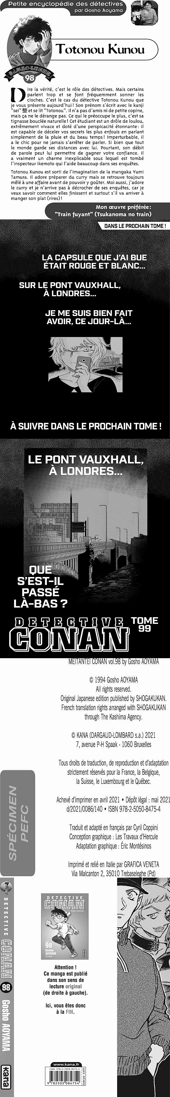 Read Detective Conan FRANCAIS Manga Online
