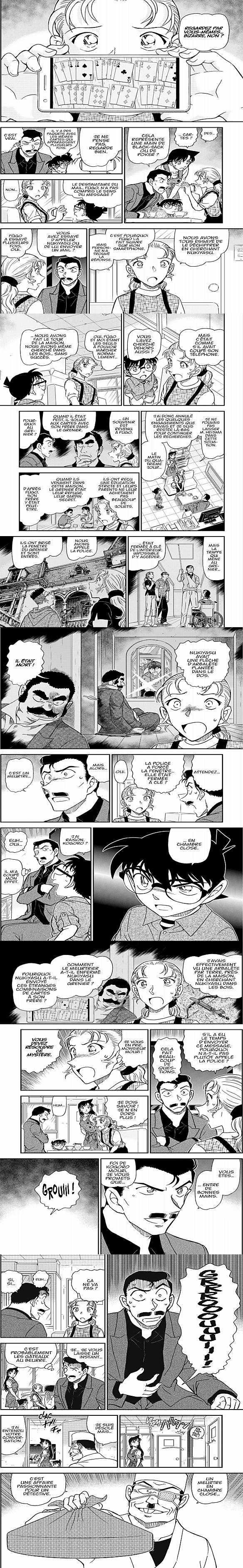 Read Detective Conan FRANCAIS Manga Online
