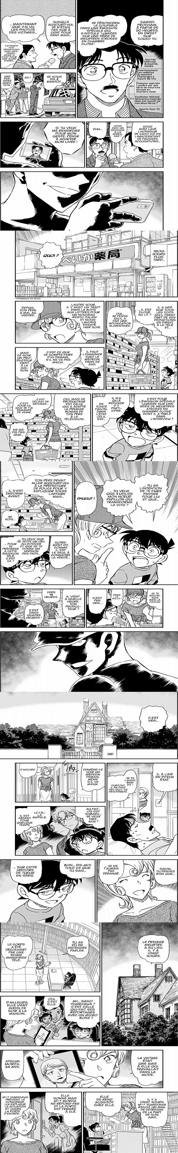 Read Detective Conan FRANCAIS Manga Online