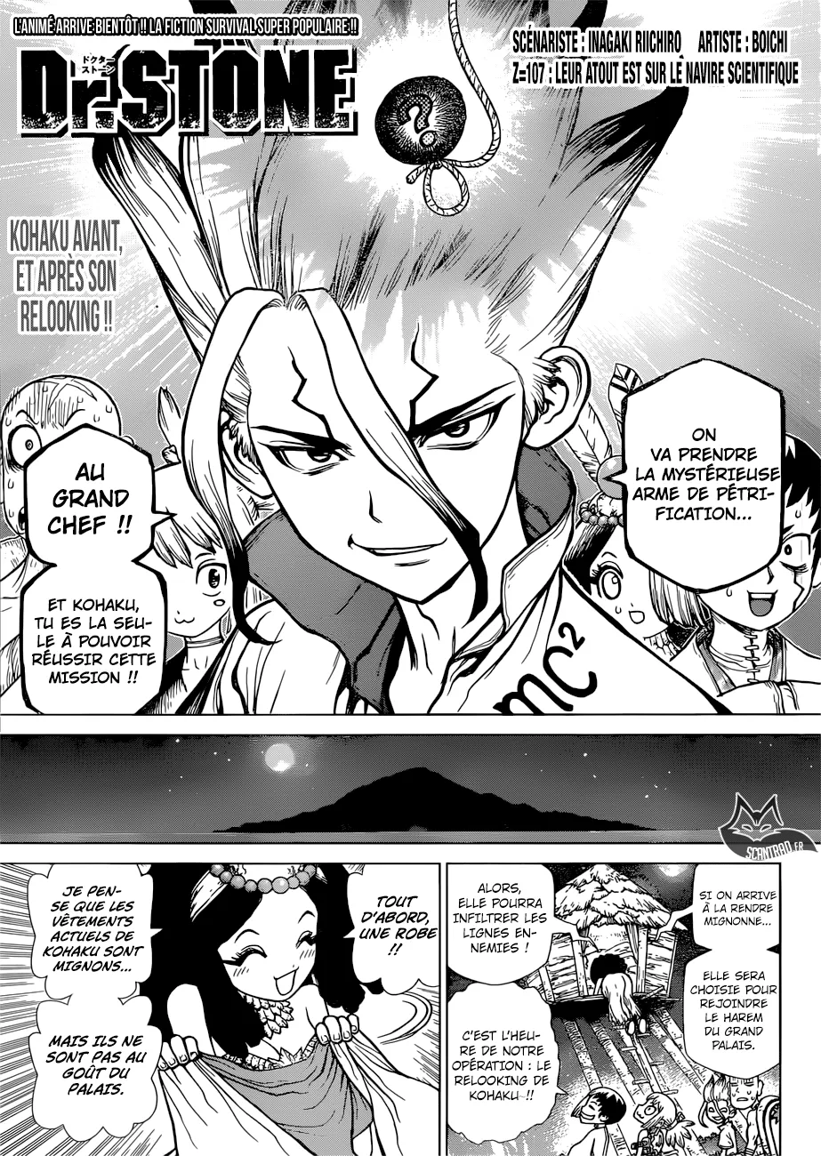 Read Dr. STONE FRANCAIS Manga Online