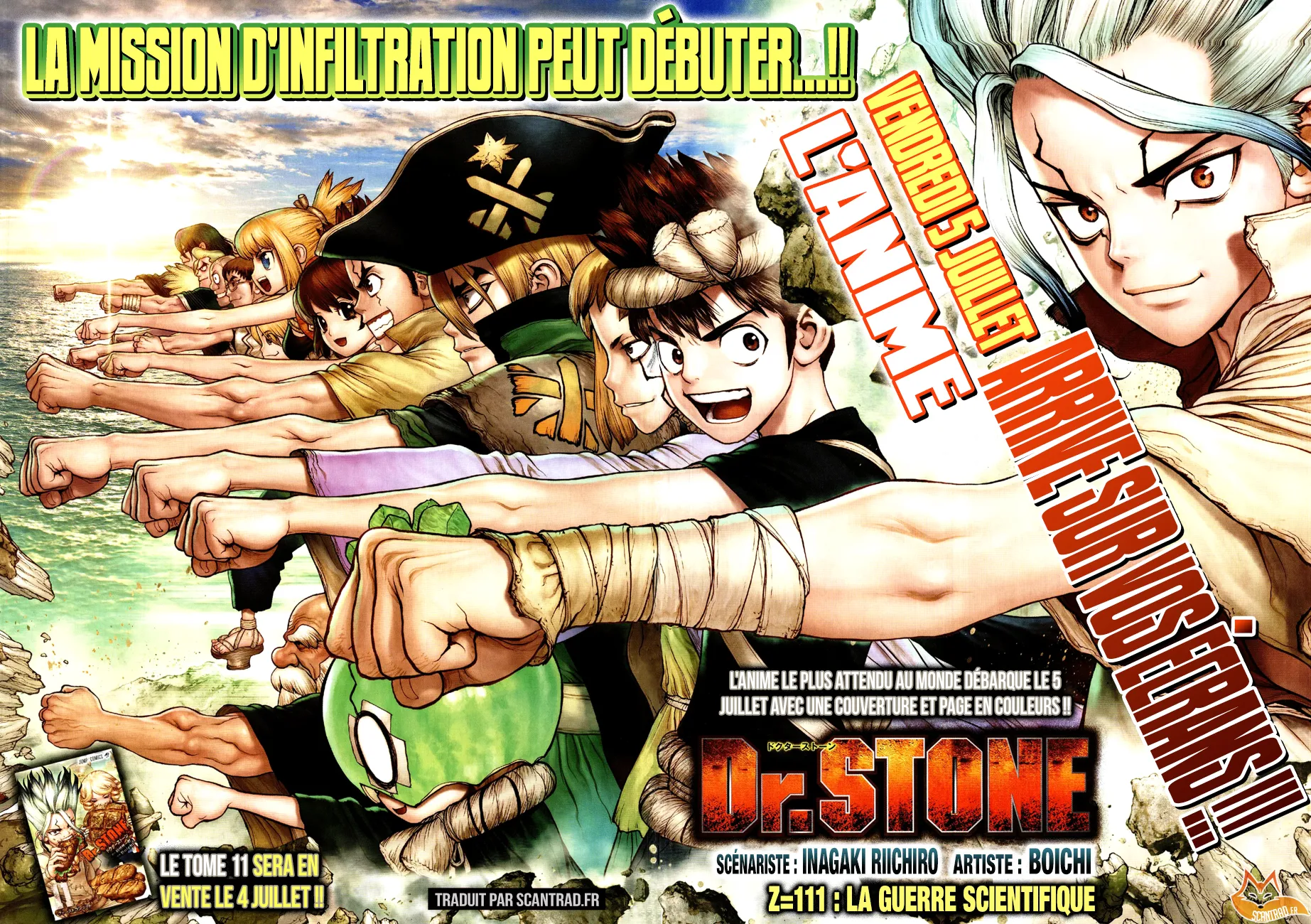 Read Dr. STONE FRANCAIS Manga Online