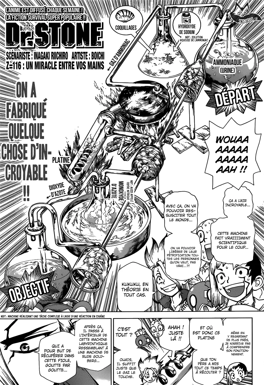 Read Dr. STONE FRANCAIS Manga Online