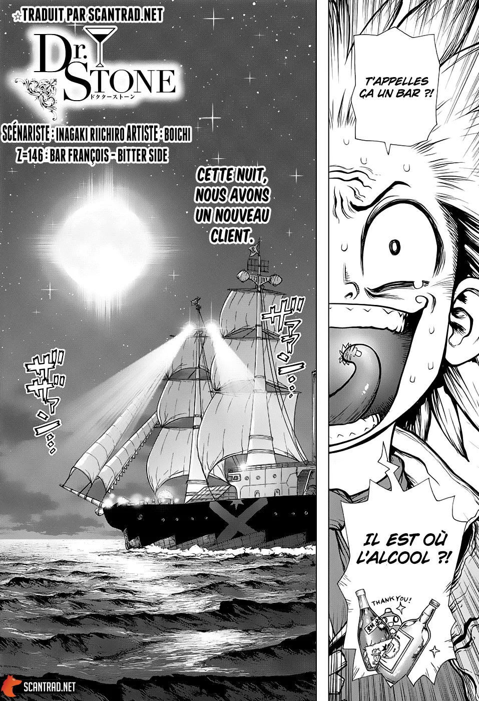Read Dr. STONE FRANCAIS Manga Online