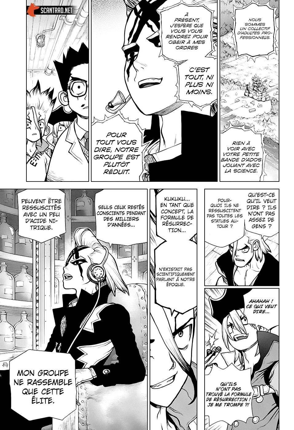 Read Dr. STONE FRANCAIS Manga Online