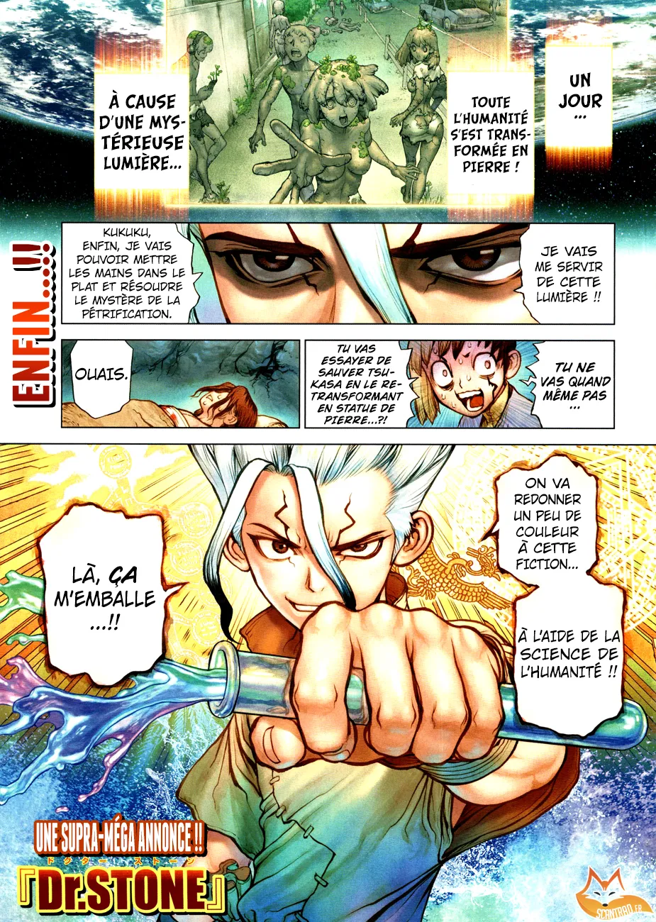 Read Dr. STONE FRANCAIS Manga Online