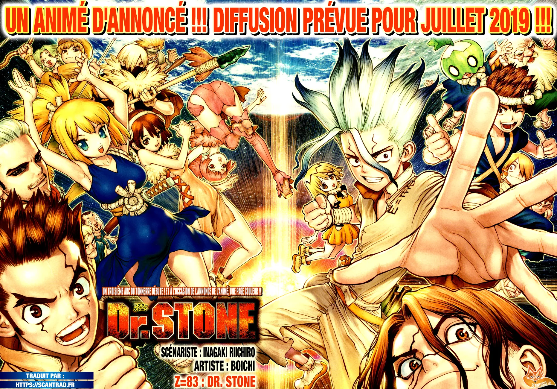 Read Dr. STONE FRANCAIS Manga Online