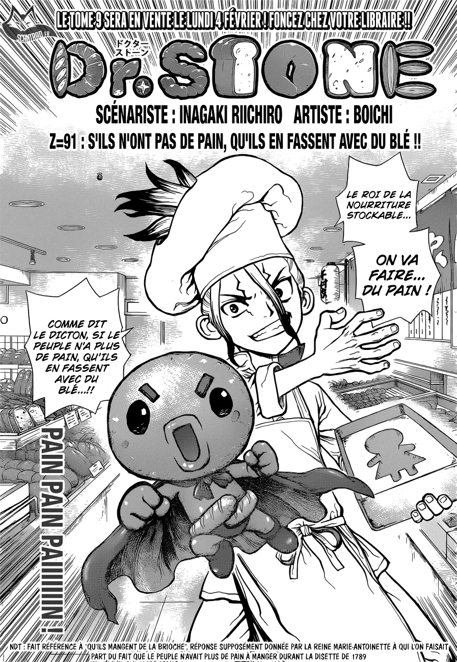 Read Dr. STONE FRANCAIS Manga Online