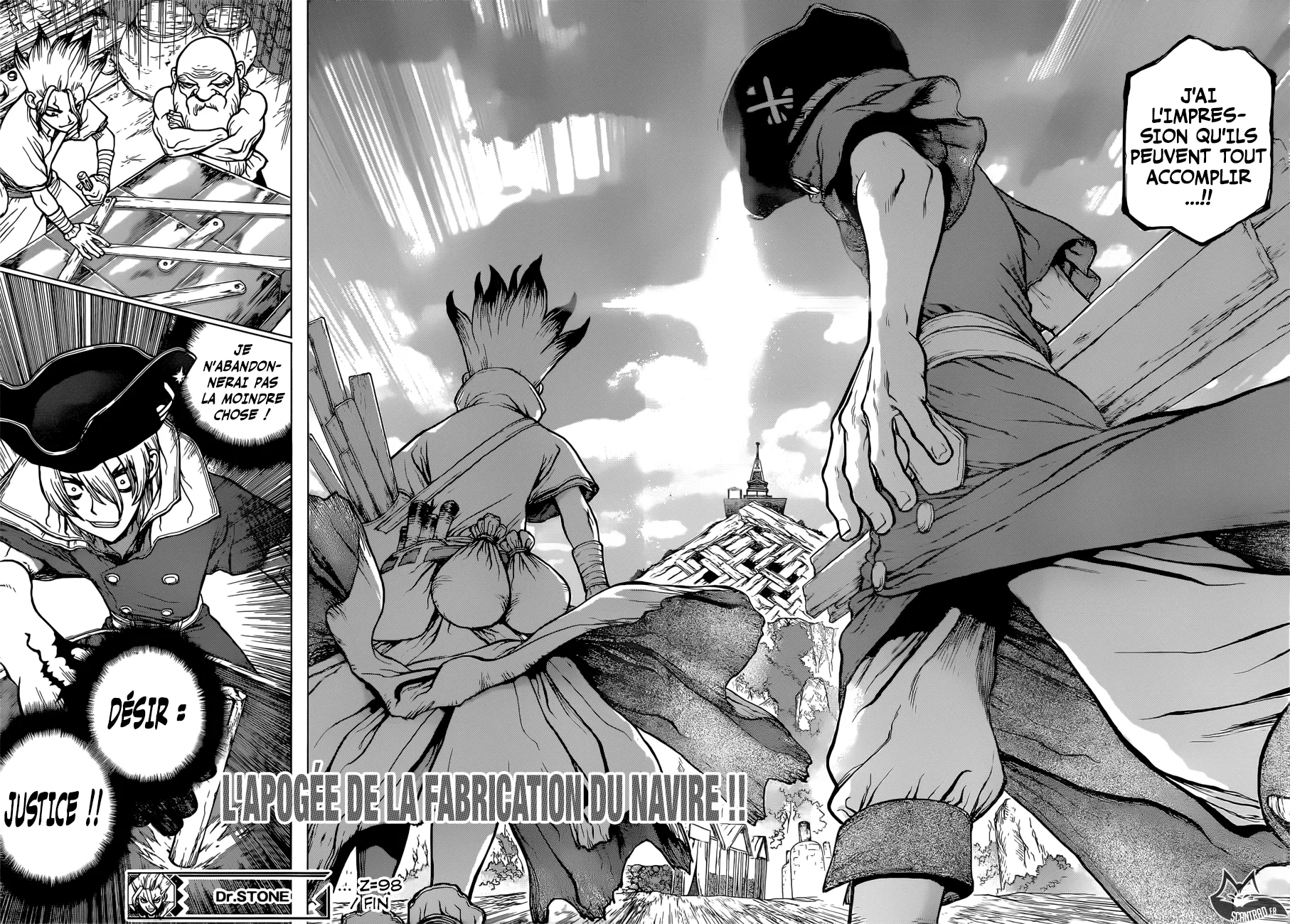 Read Dr. STONE FRANCAIS Manga Online