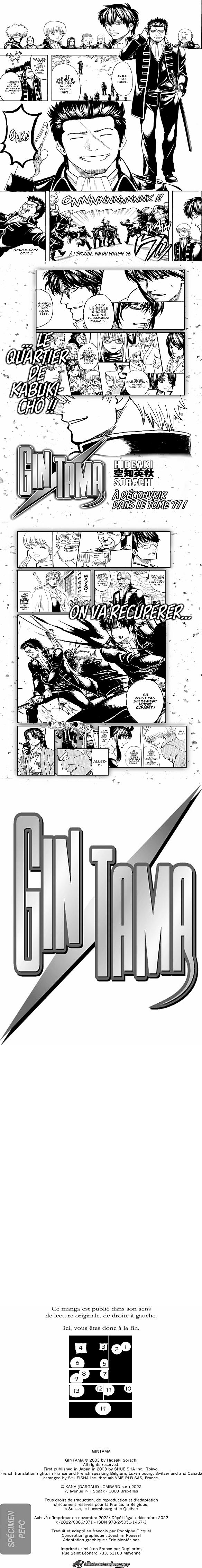 Read Gintama FRANCAIS Manga Online