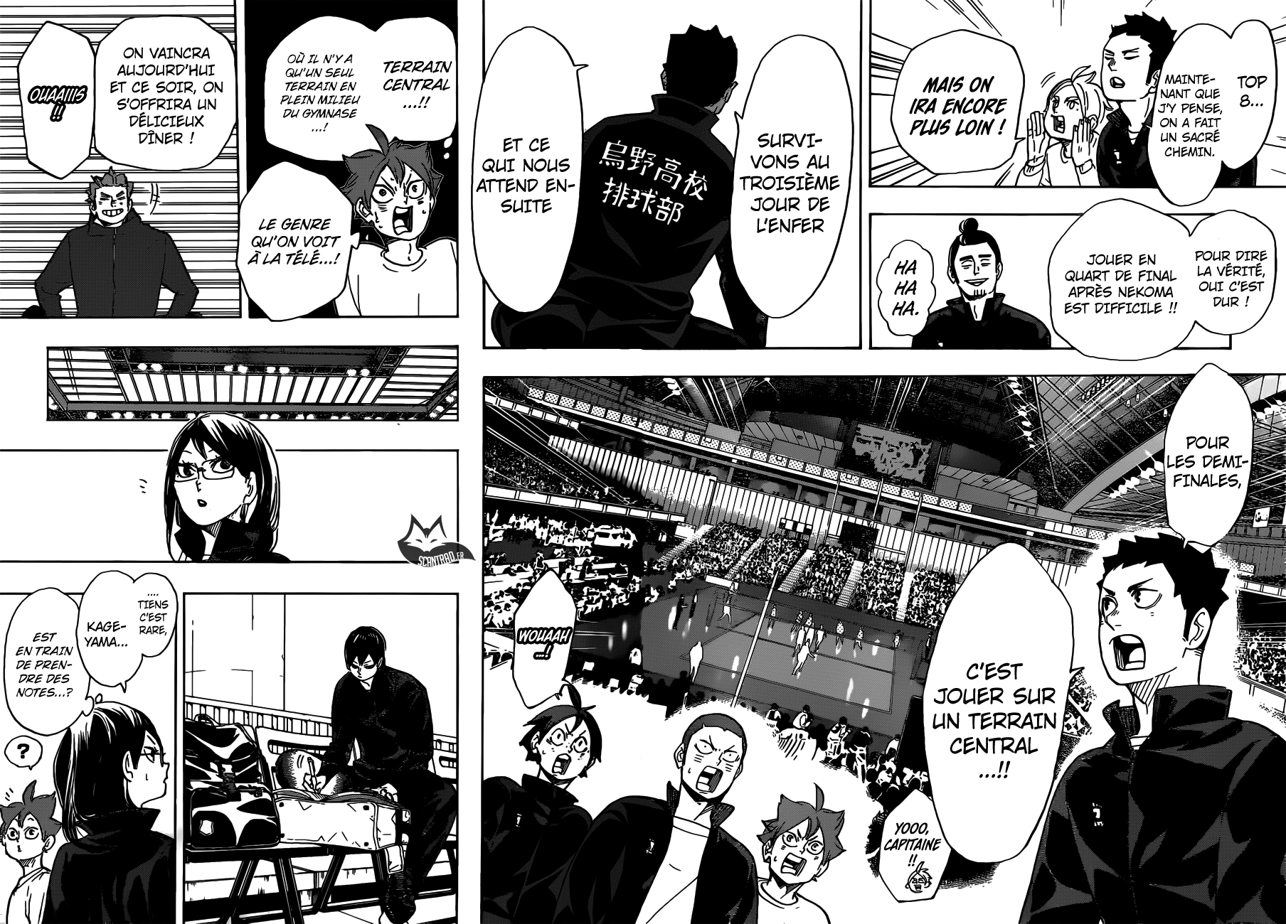 Read Haikyuu FRANCAIS Manga Online