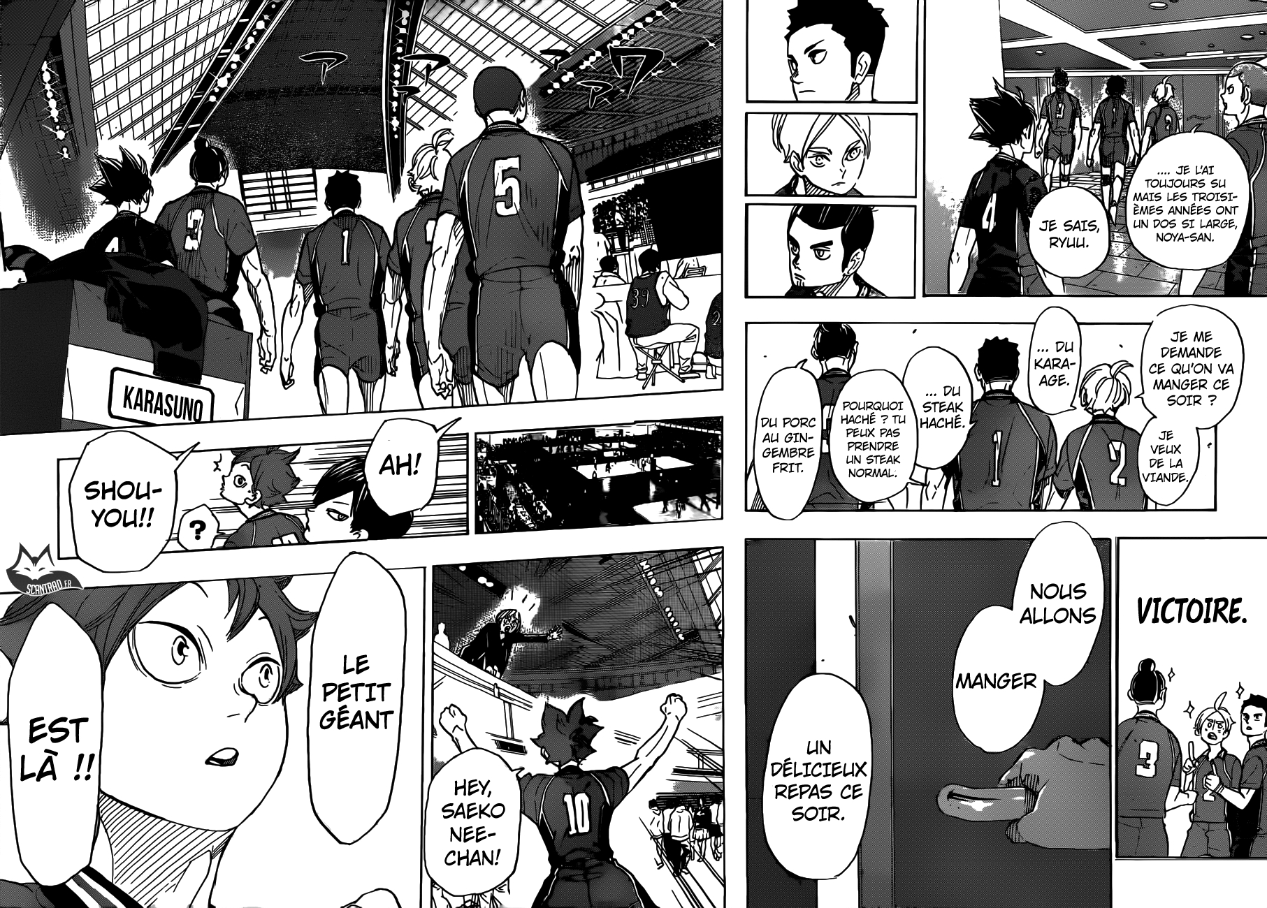 Read Haikyuu FRANCAIS Manga Online