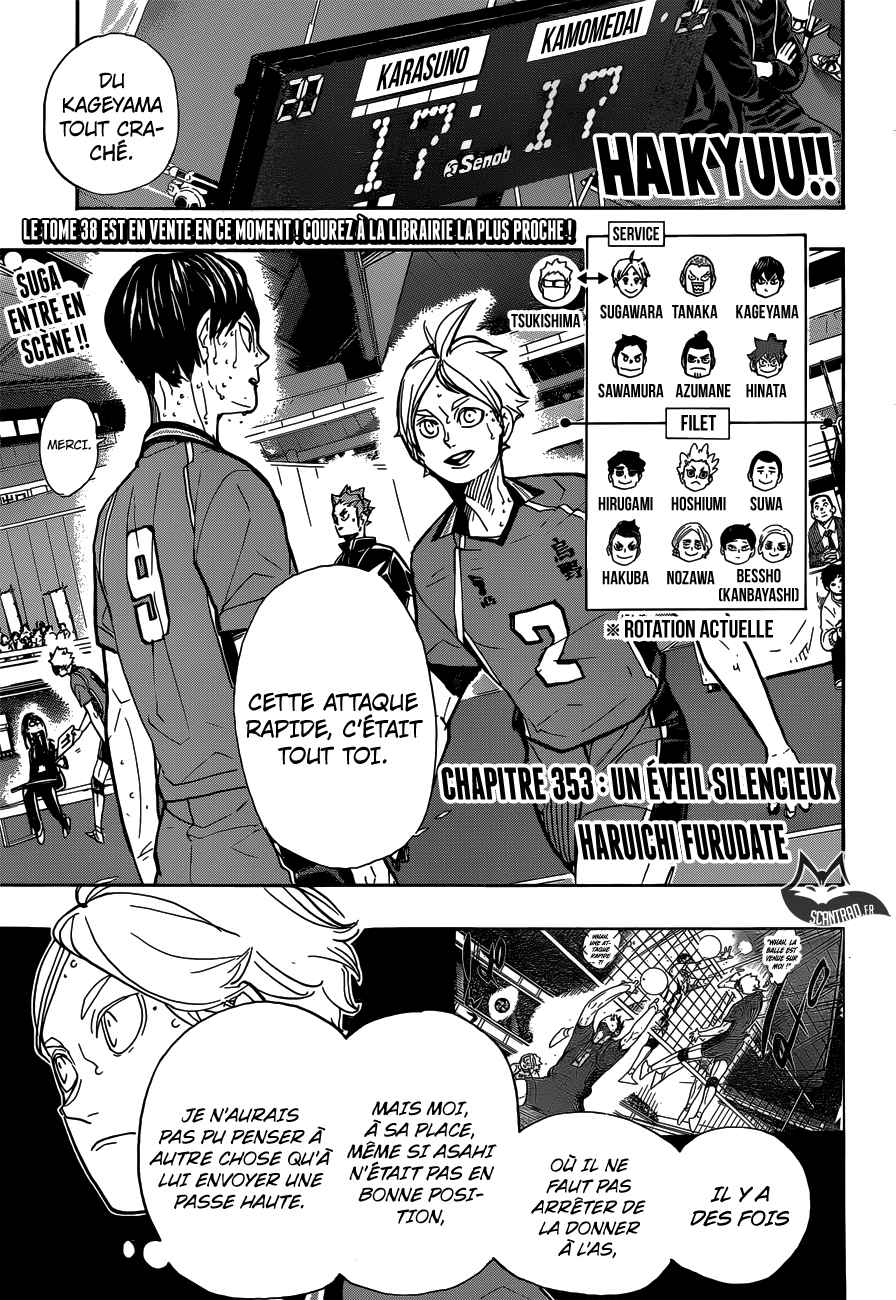 Read Haikyuu FRANCAIS Manga Online