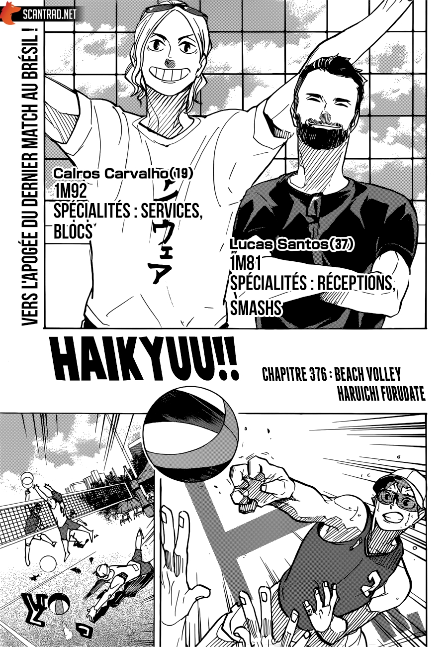 Read Haikyuu FRANCAIS Manga Online