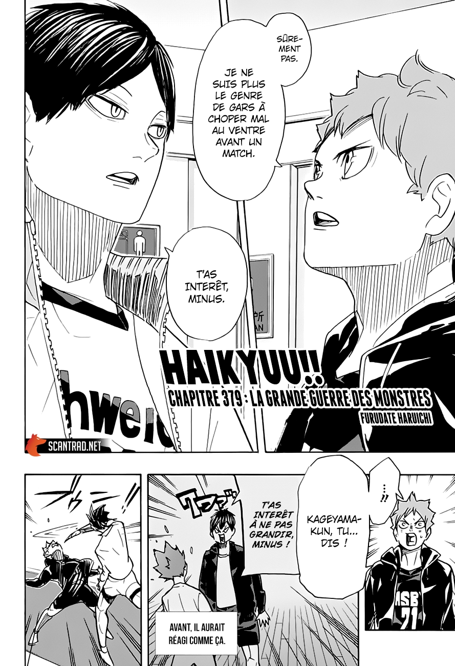 Read Haikyuu FRANCAIS Manga Online