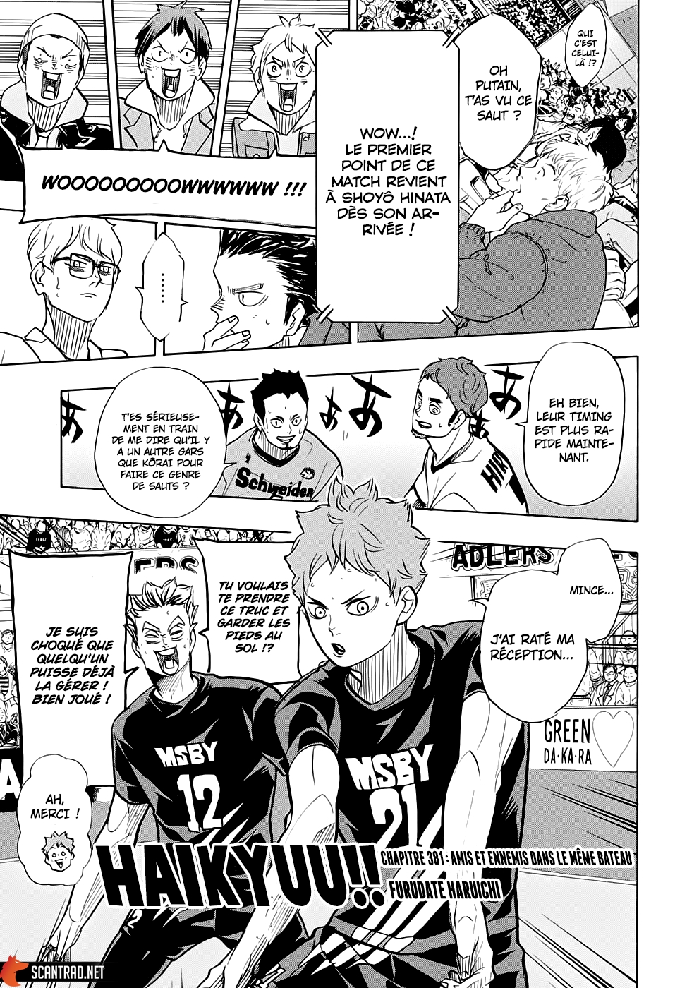 Read Haikyuu FRANCAIS Manga Online