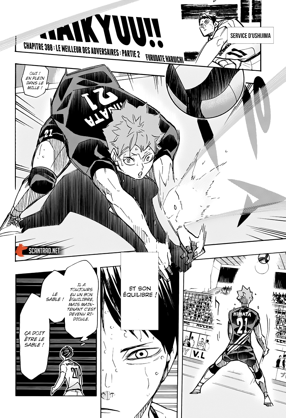 Read Haikyuu FRANCAIS Manga Online