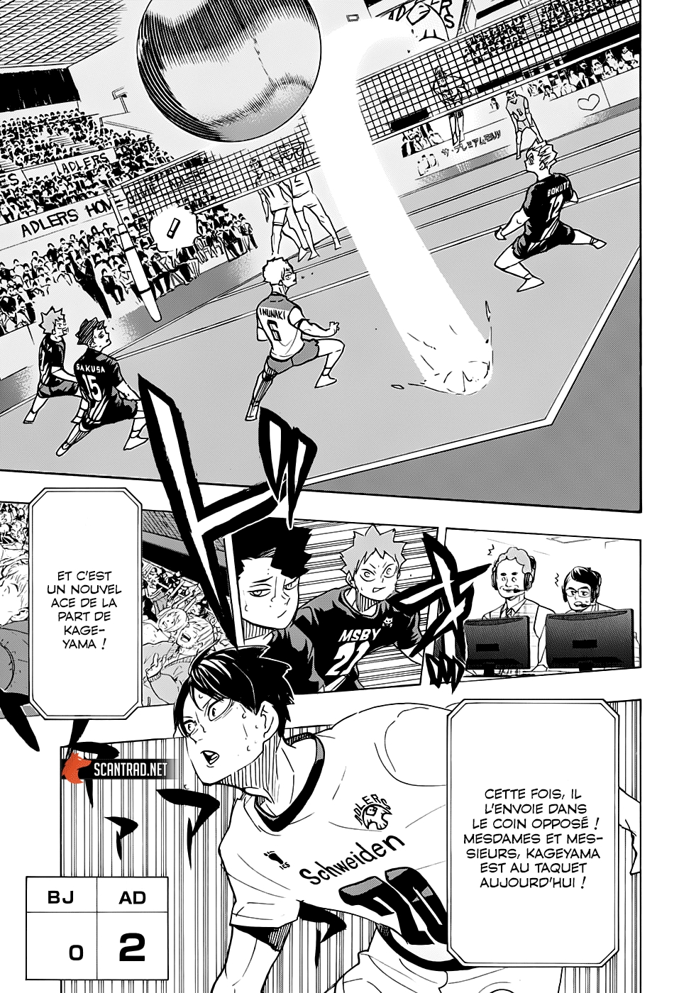 Read Haikyuu FRANCAIS Manga Online