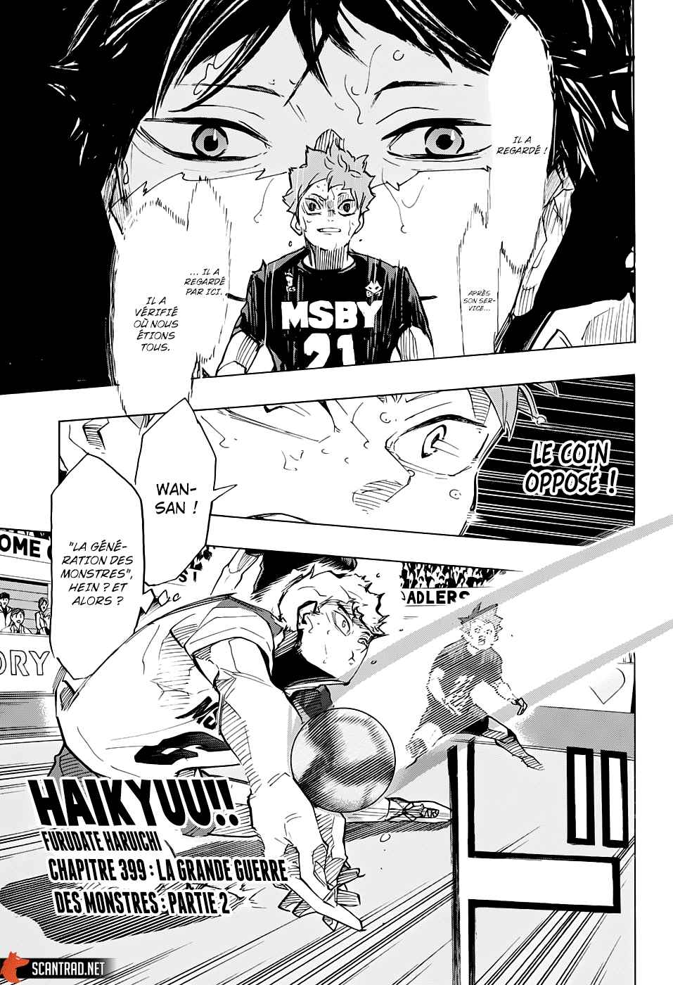 Read Haikyuu FRANCAIS Manga Online