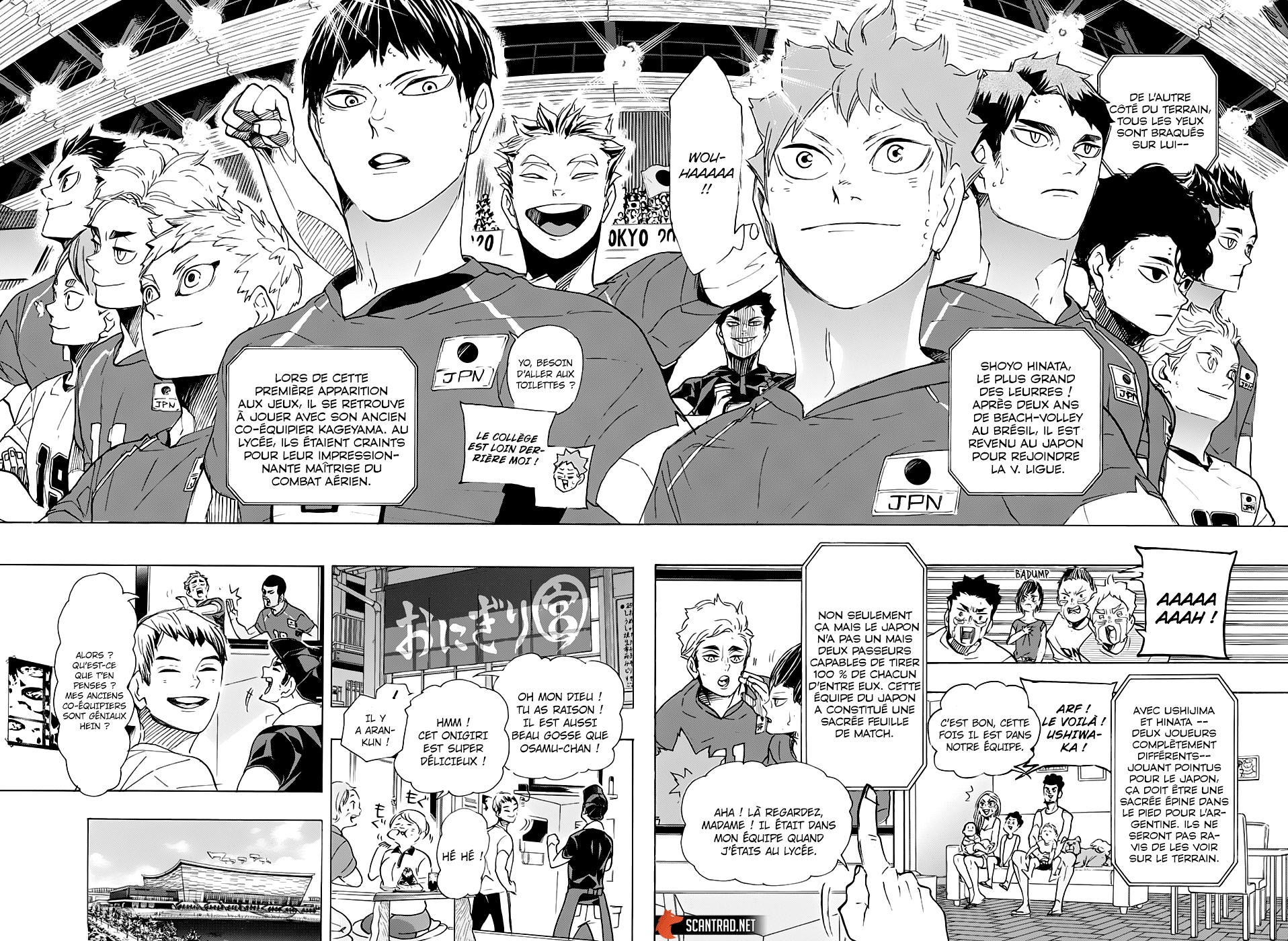 Read Haikyuu FRANCAIS Manga Online