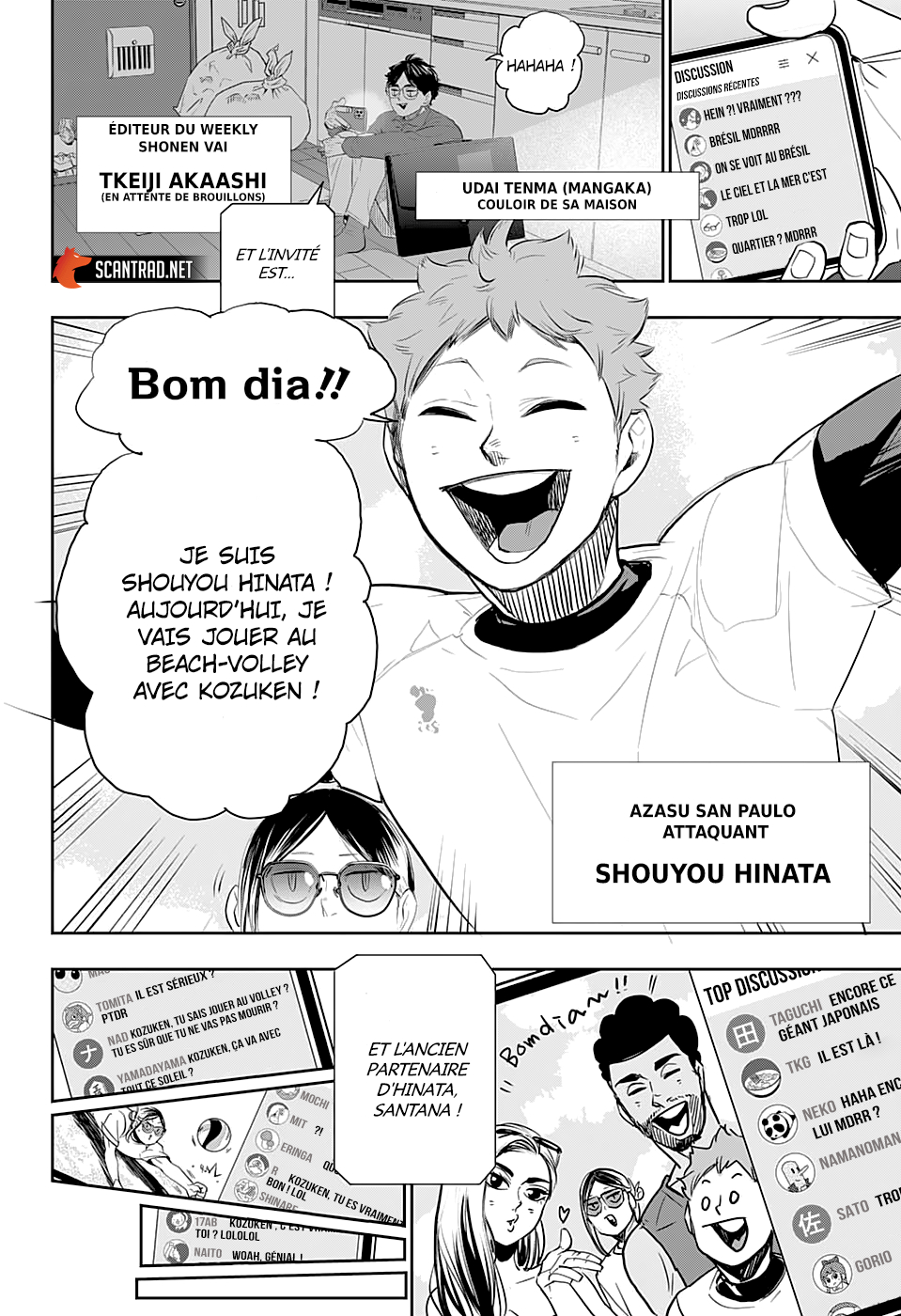 Read Haikyuu FRANCAIS Manga Online