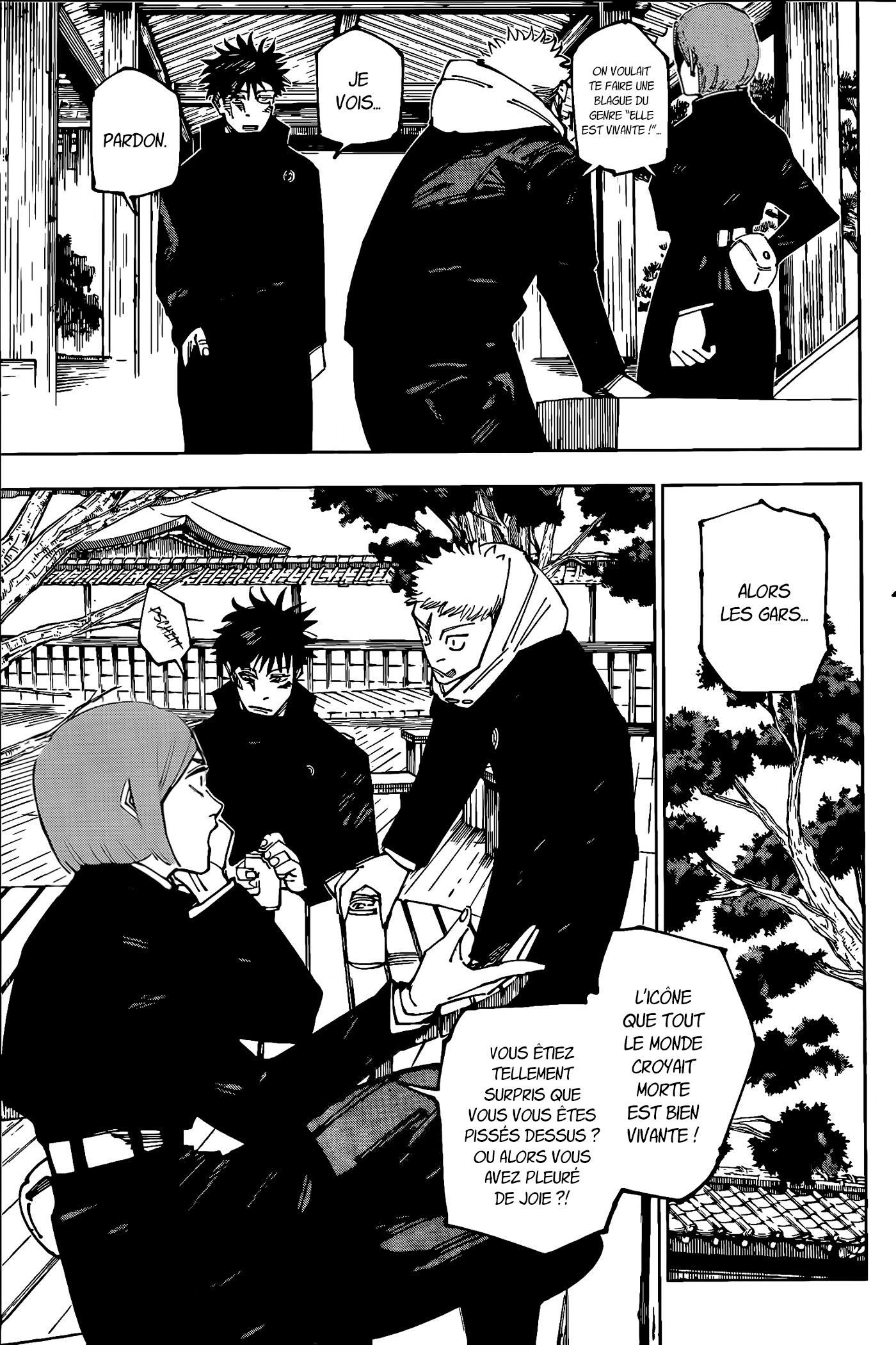 Read Jujutsu Kaisen FRANCAIS Manga Online