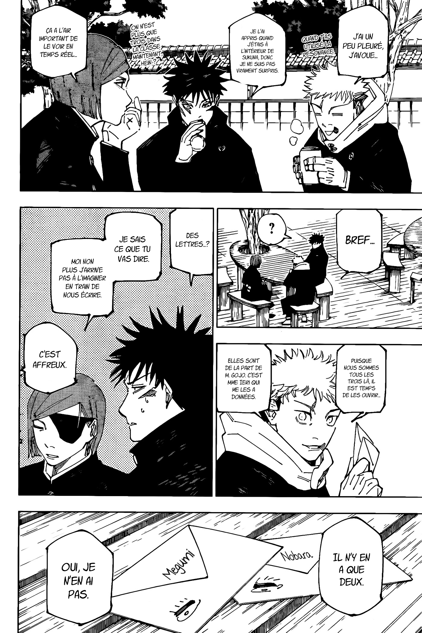 Read Jujutsu Kaisen FRANCAIS Manga Online