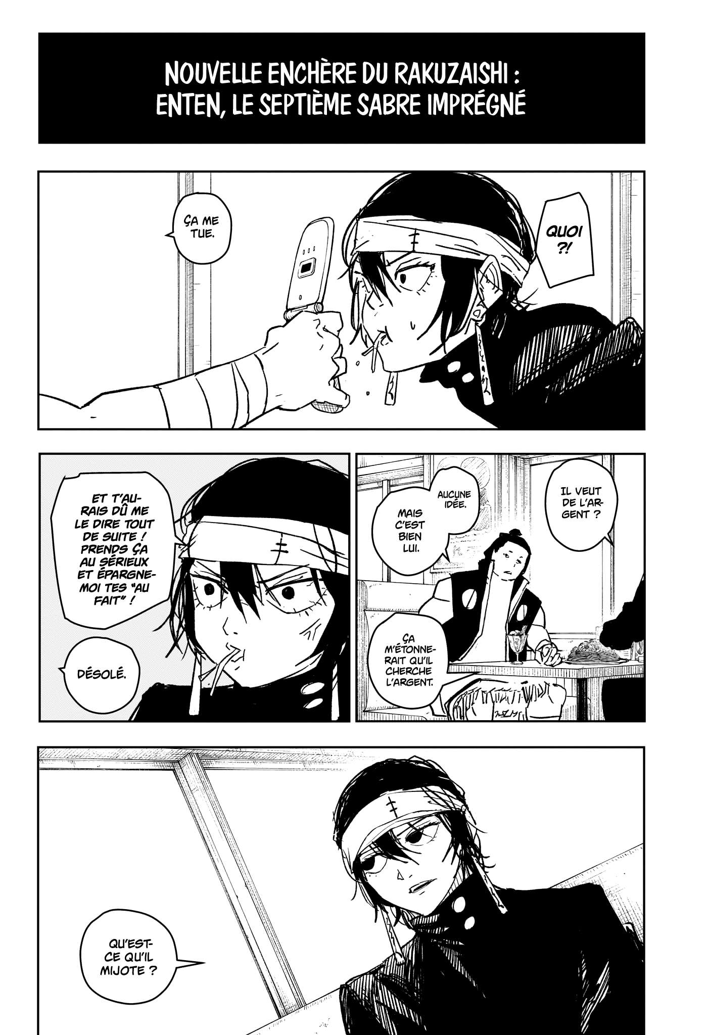 Read Kagurabachi FRANCAIS Manga Online