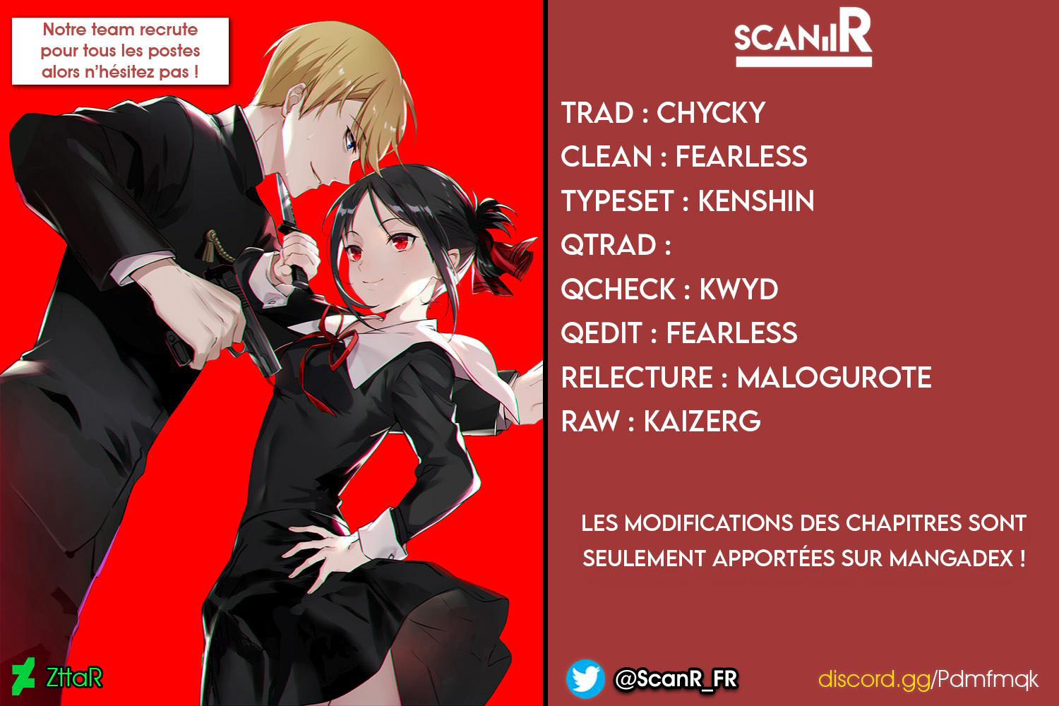 Read Kaguya-sama Love Is War FRANCAIS Manga Online
