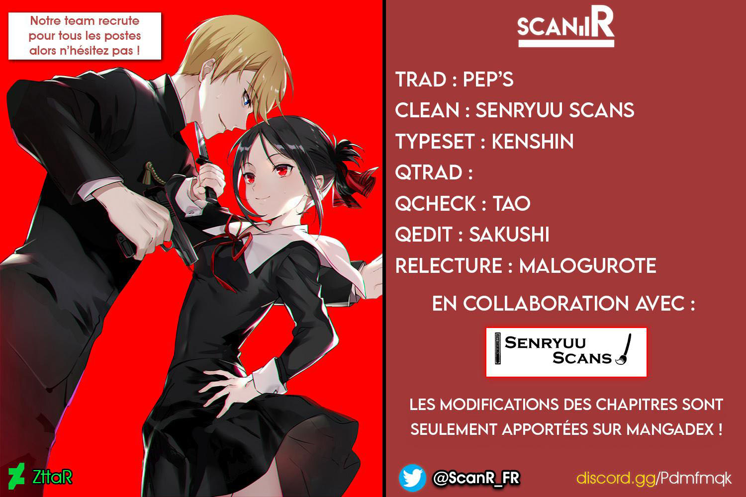 Read Kaguya-sama Love Is War FRANCAIS Manga Online