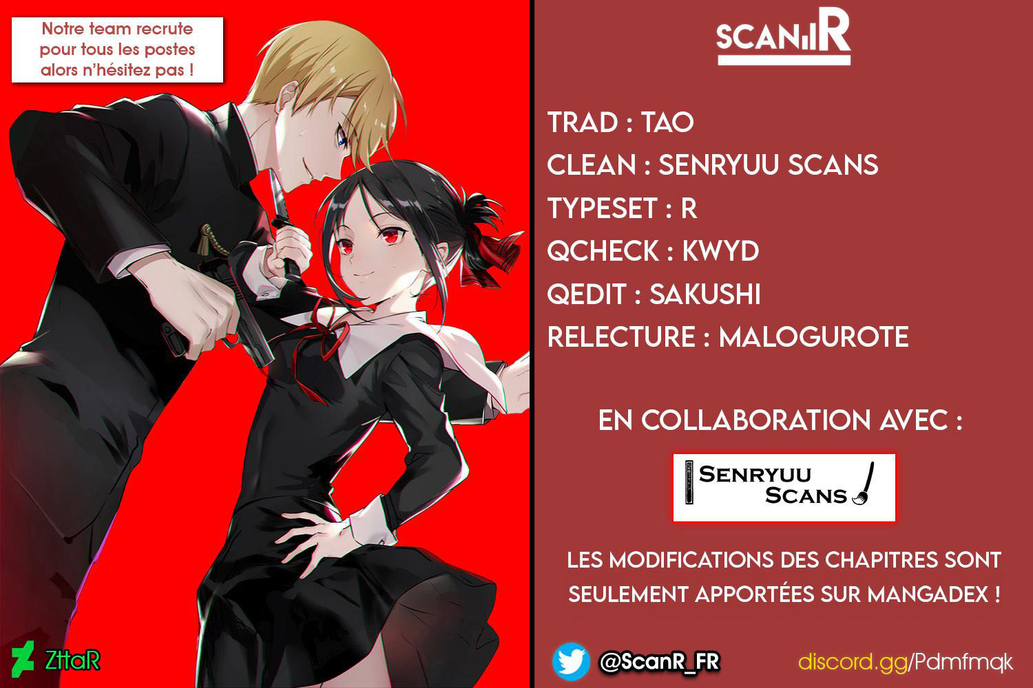 Read Kaguya-sama Love Is War FRANCAIS Manga Online