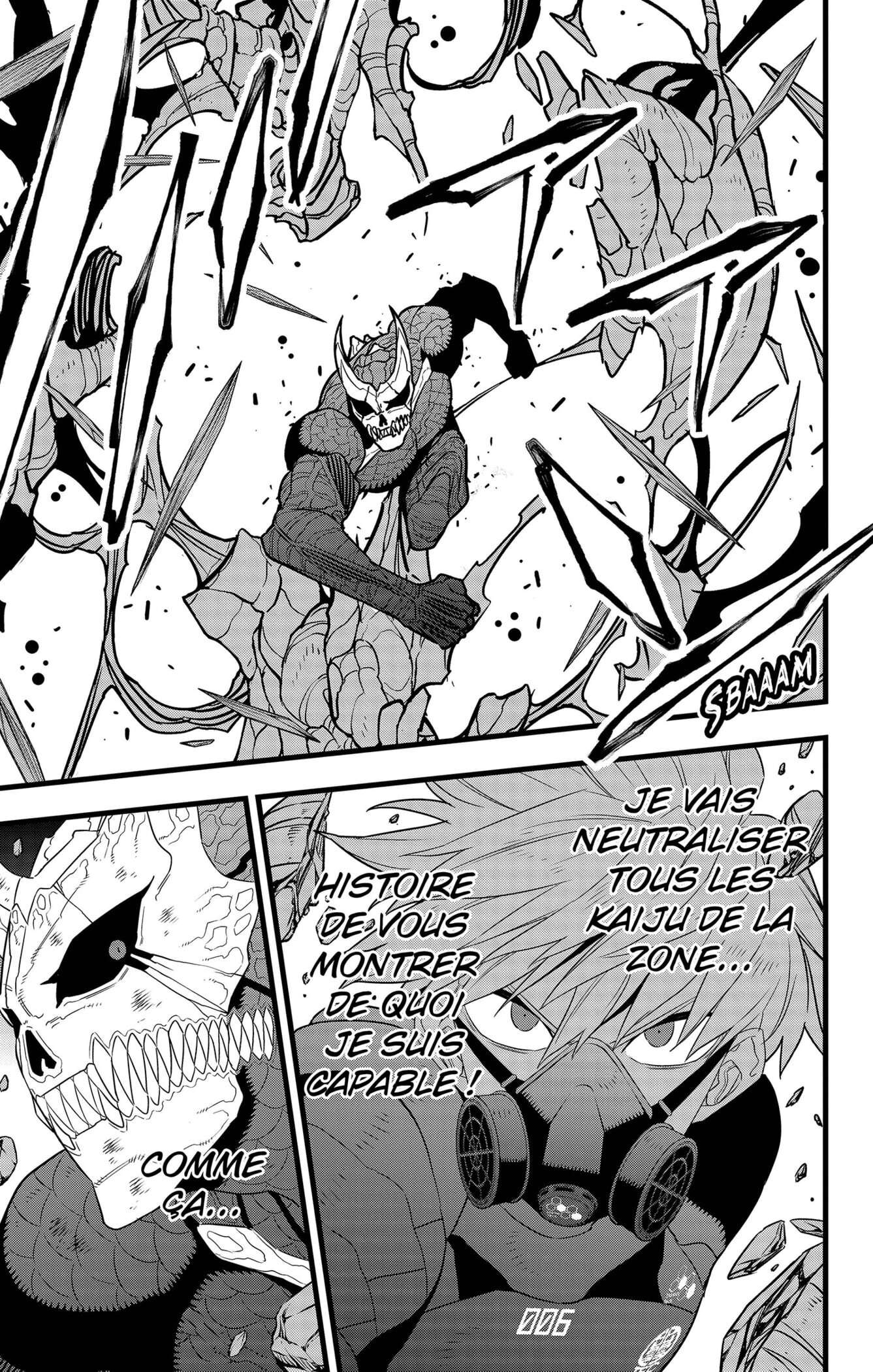 Read Kaiju N°8 FRANCAIS Manga Online