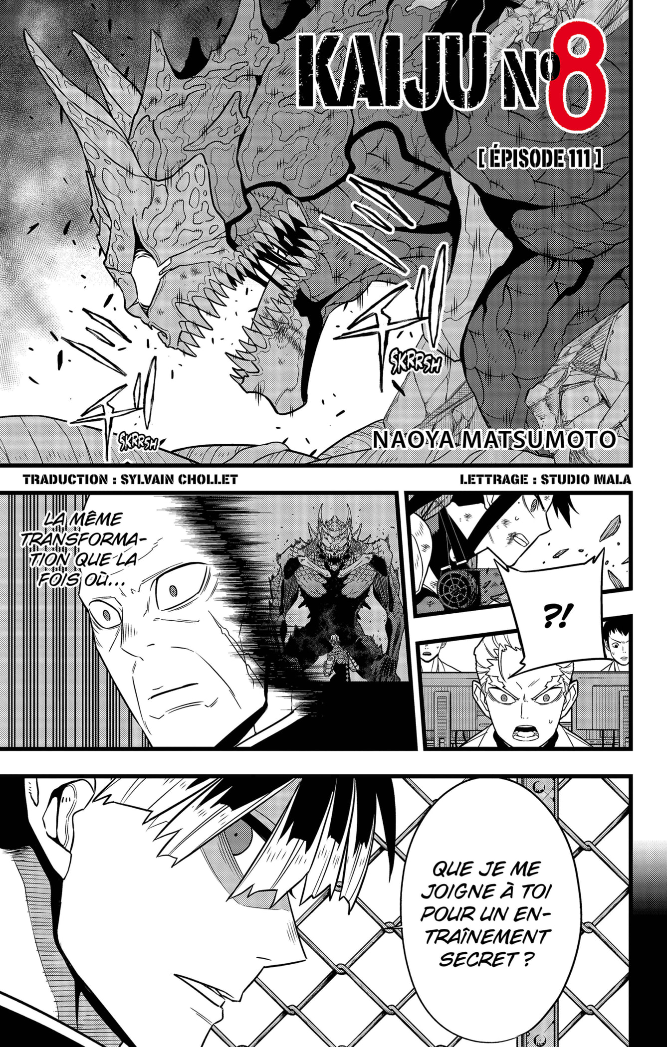Read Kaiju N°8 FRANCAIS Manga Online