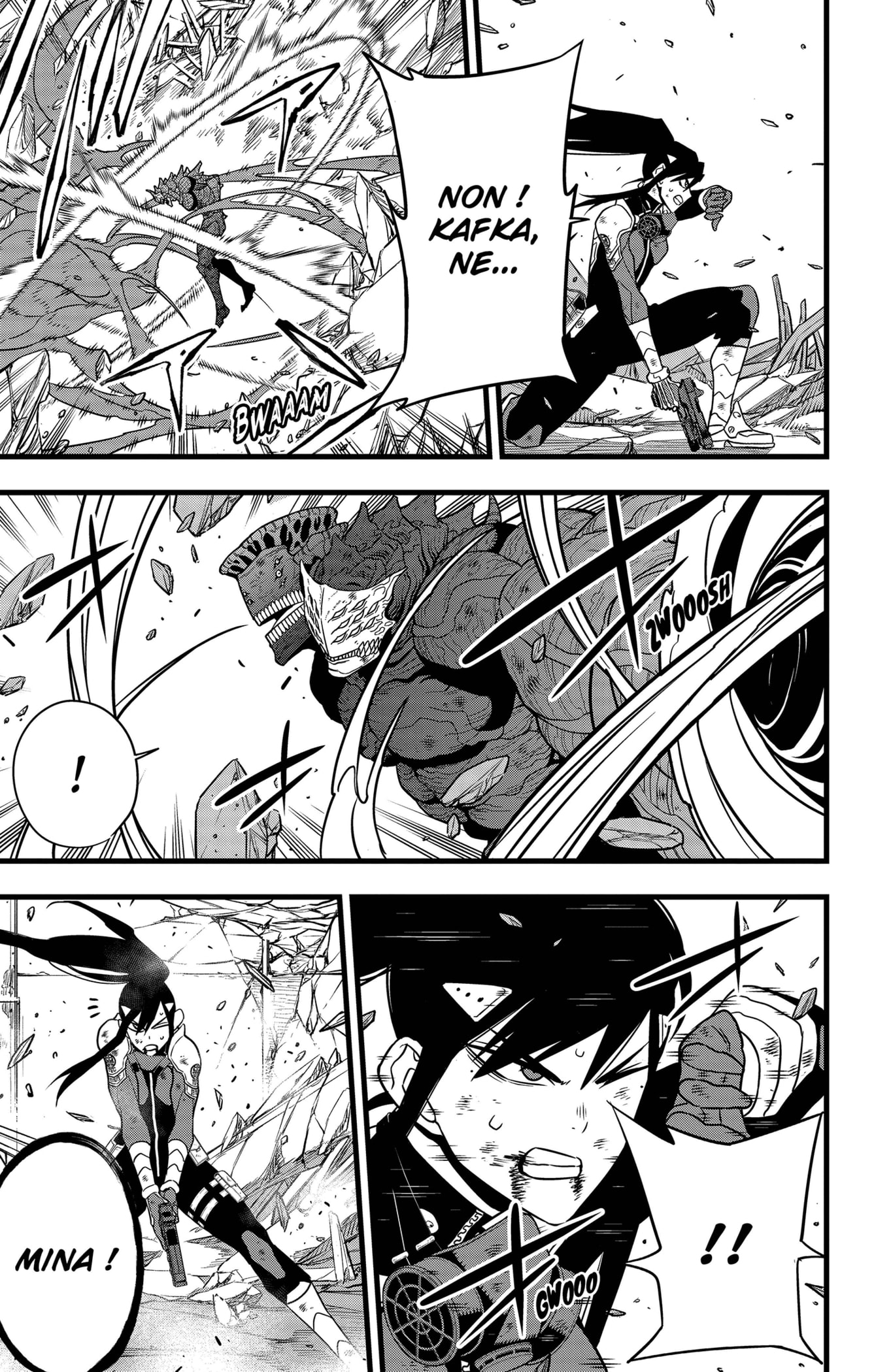 Read Kaiju N°8 FRANCAIS Manga Online