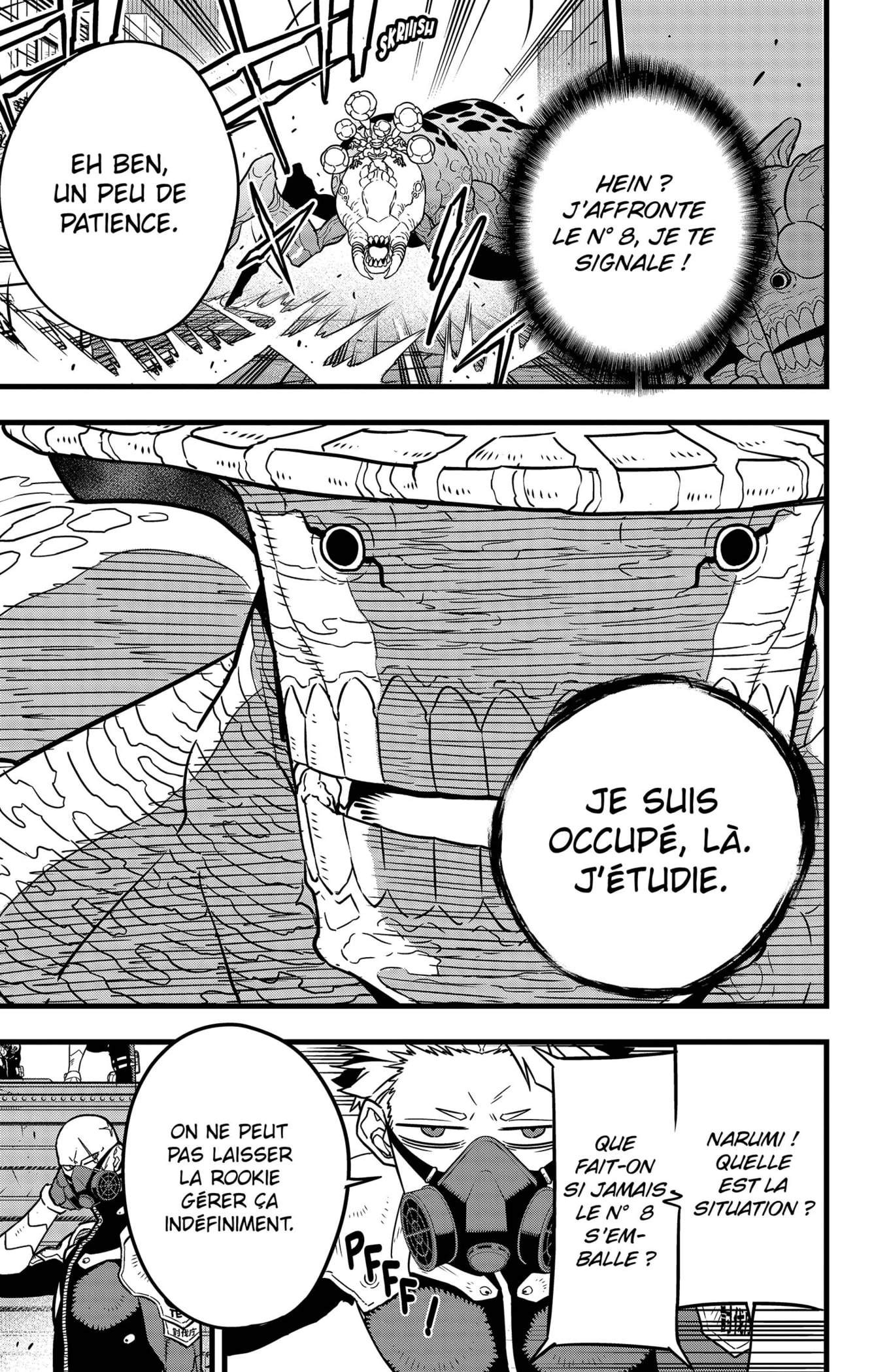 Read Kaiju N°8 FRANCAIS Manga Online