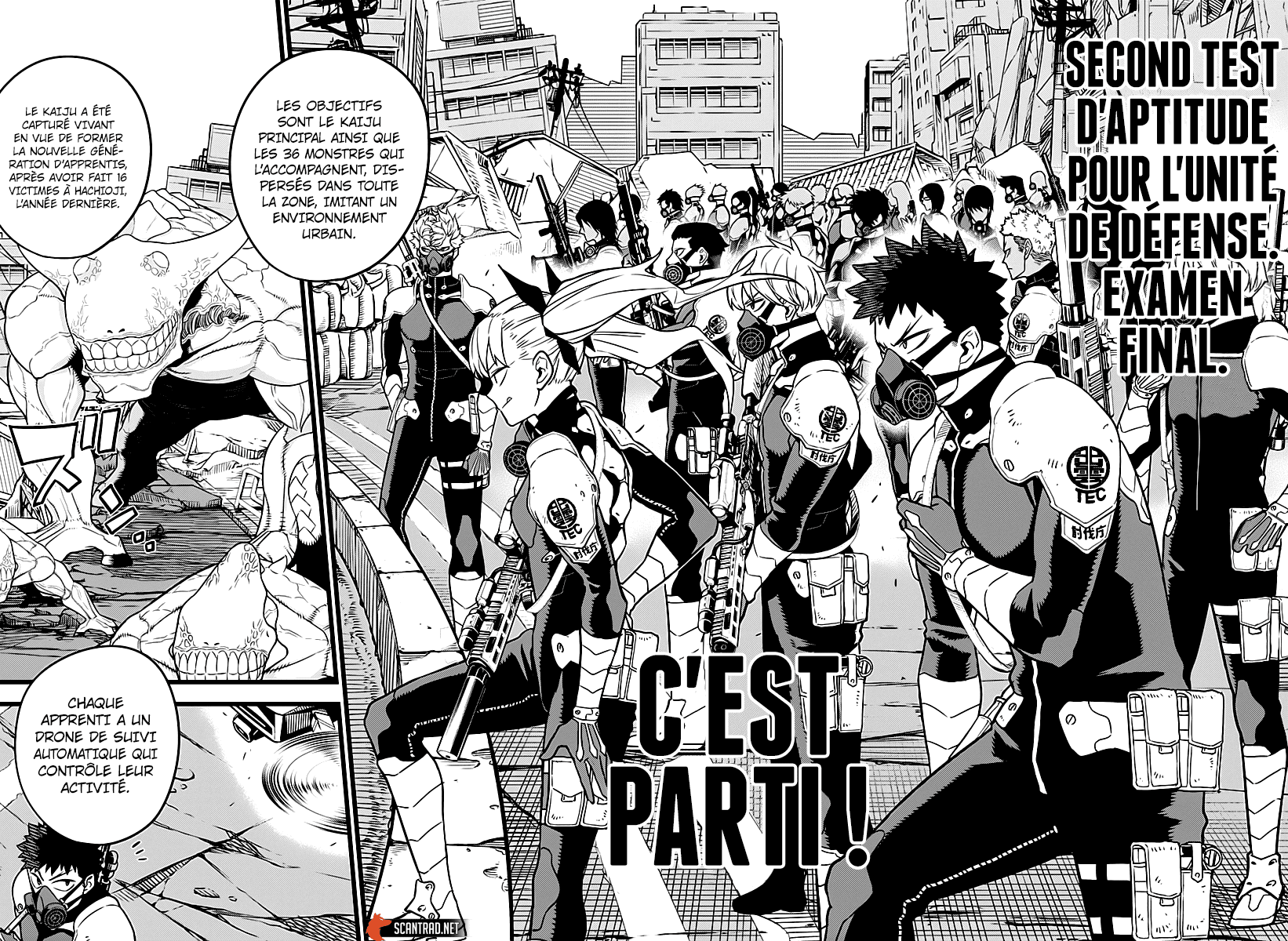 Read Kaiju N°8 FRANCAIS Manga Online