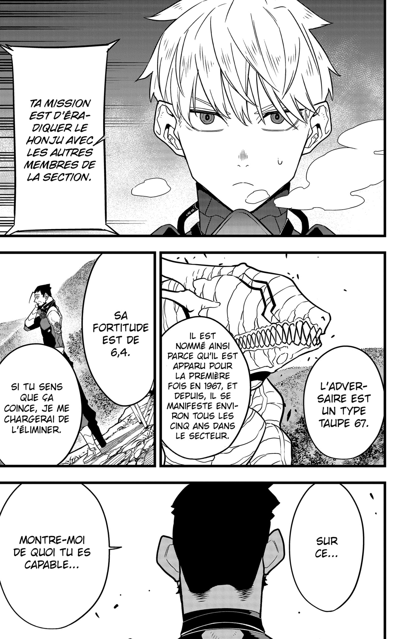 Read Kaiju N°8 FRANCAIS Manga Online