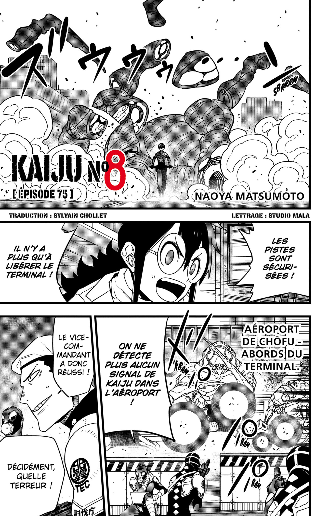 Read Kaiju N°8 FRANCAIS Manga Online