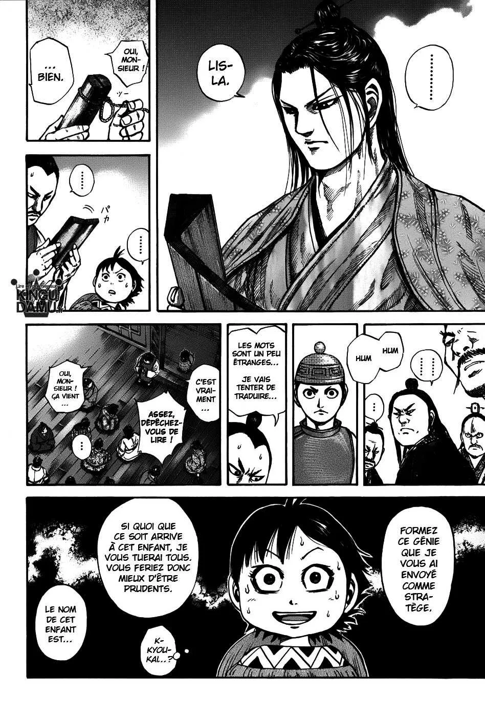 Read Kingdom FRANCAIS Manga Online