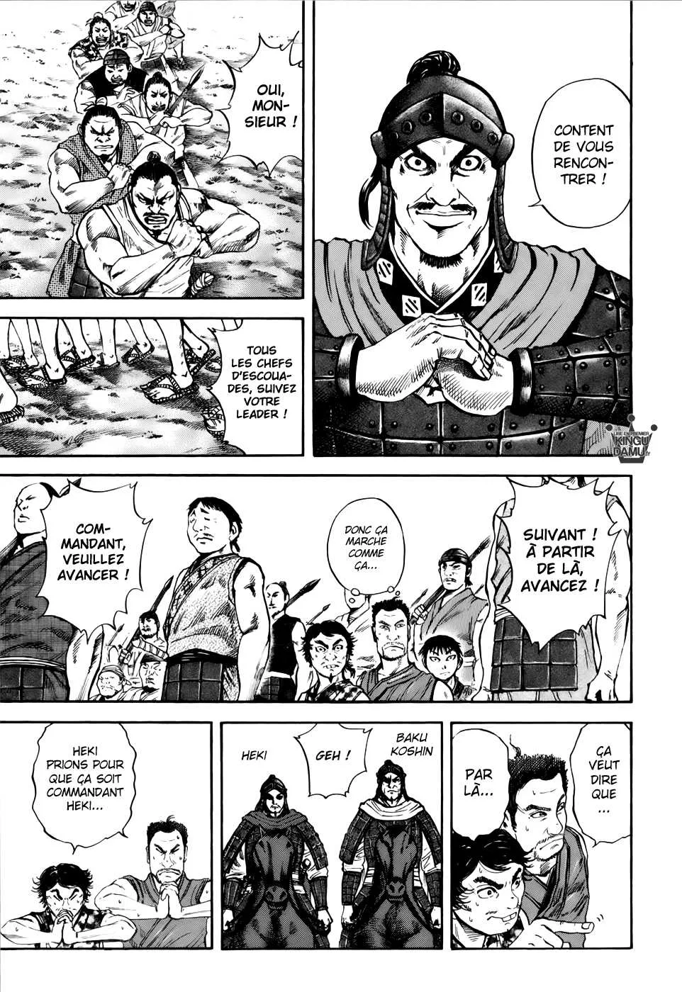 Read Kingdom FRANCAIS Manga Online