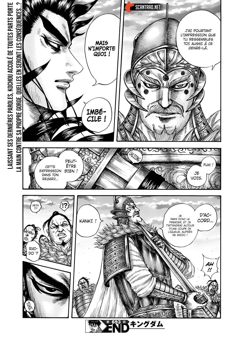 Read Kingdom FRANCAIS Manga Online