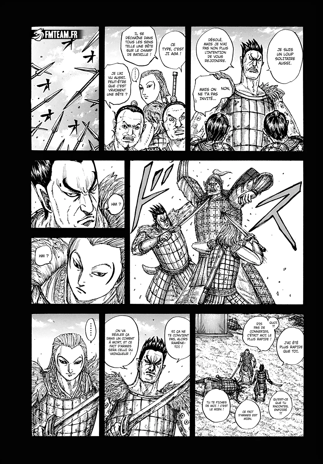 Read Kingdom FRANCAIS Manga Online